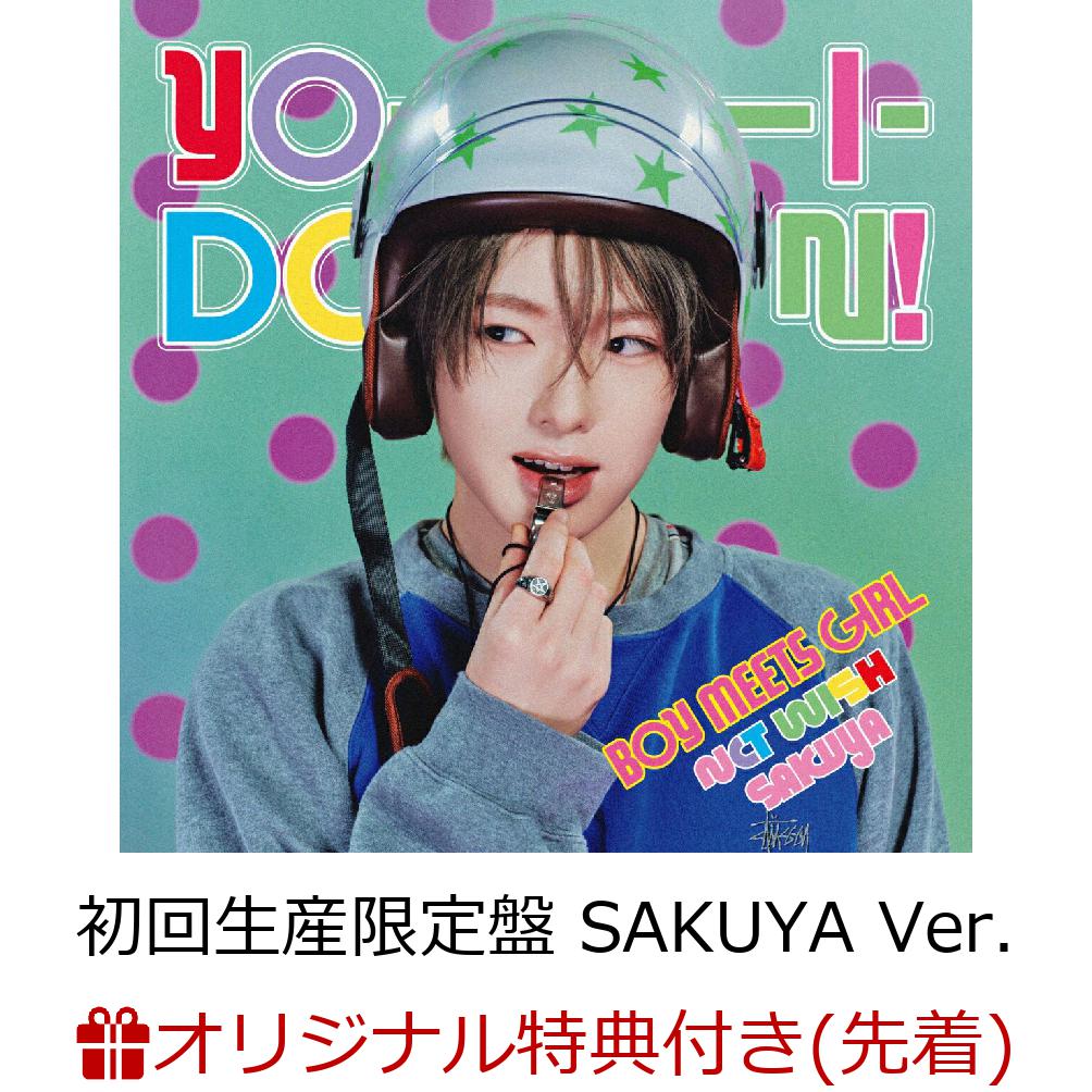 【楽天ブックス限定先着特典】【クレジットカード決済限定】YO-I-DON! / BOY MEETS GIRL(初回生産限定盤 SAKUYA Ver.)(ラッキードローオンライン抽選権+【Rakuten GirlsAward来場者限定】スマホサイズステッカー ソロランダム) [ NCT WISH ]