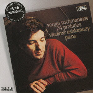 アシュケナージによるラフマニノフ。1974〜75年の録音で、有名な前奏曲「鐘」と2つの前奏曲集作品を収録。高度な技巧を要求される作品を、多彩な響きと表現で完璧なまでに創り上げている。