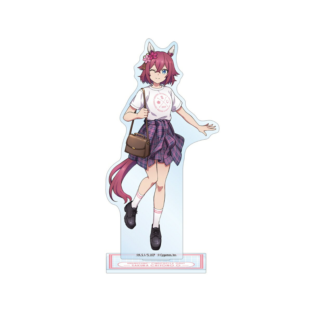 アニメ『ウマ娘 シンデレラグレイ』サクラチヨノオー BIGアクリルスタンド POP UP SHOP in マルイ