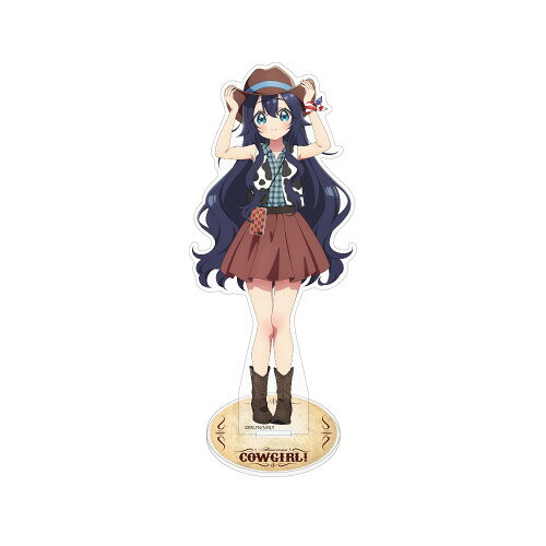 『君のことが大大大大大好きな100人の彼女』　描き下ろし 好本 静 アクリルスタンド（大） カウガールVer.