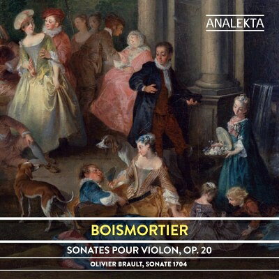 【輸入盤】ヴァイオリン・ソナタ集 作品20　オリヴィエ・ブロー [ ボワモルティエ (1689-1755) ]