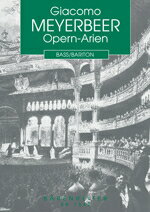 【輸入楽譜】マイアベーア, Giacomo: オペラ・アリア集: バリトン/バス編