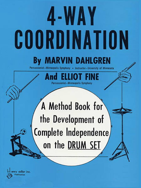 【輸入楽譜】ダールグレン, Marvin & ファイン, Elliot: 4-Way Coordination