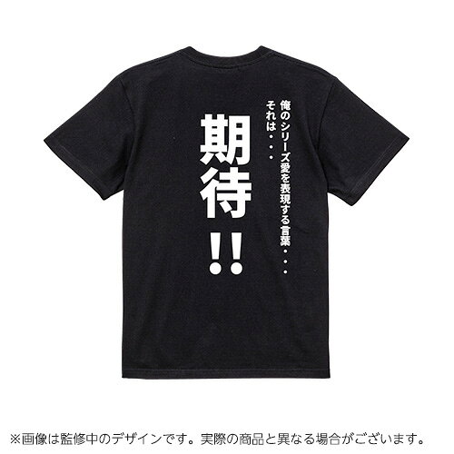【スーパーロボット大戦】精神コマンドTシャツ　期待　Lサイズ