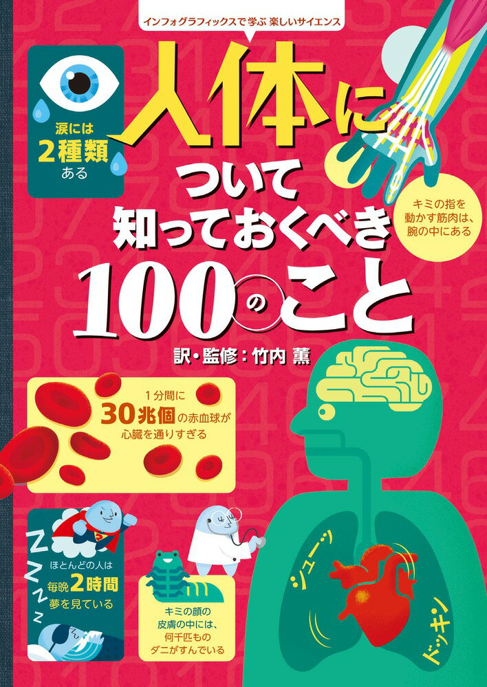 人体について知っておくべき100のこと インフォグラフィックスで学ぶ楽しいサイエンス 