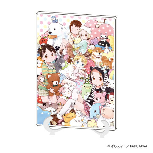 アクリルアートボード(A5サイズ)「苺ましまろ」01/集合デザイン【グッズ】