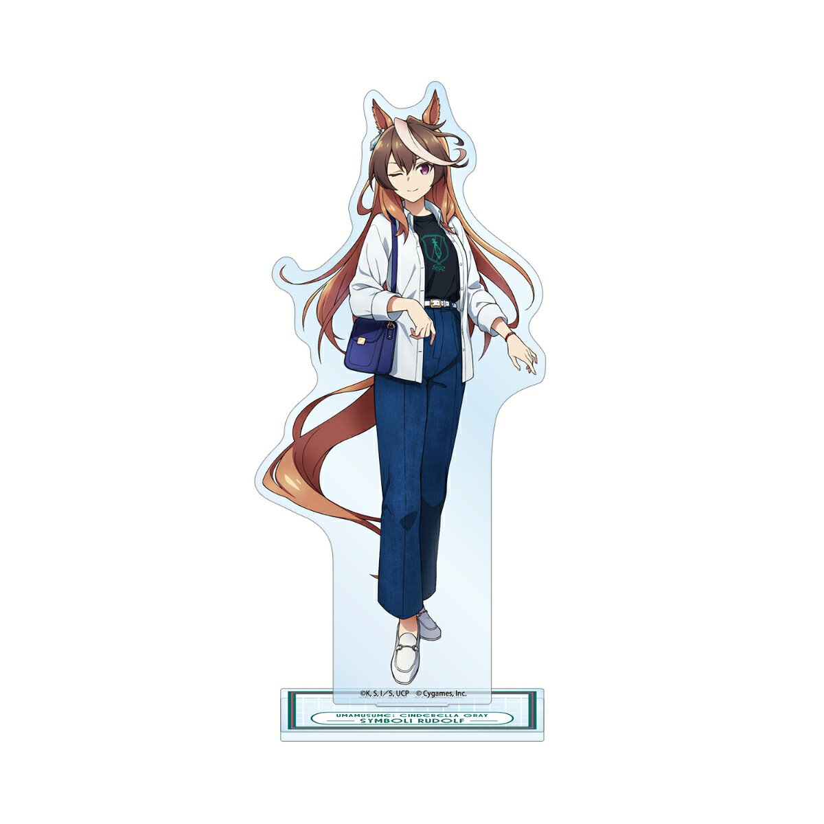 アニメ『ウマ娘 シンデレラグレイ』シンボリルドルフ BIGアクリルスタンド POP UP SHOP in マルイ