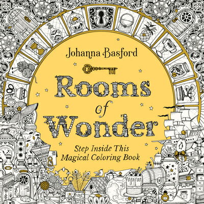 Rooms of Wonder: Step Inside This Magical Coloring Book COLOR BK-ROOMS OF WONDER Johanna Basford