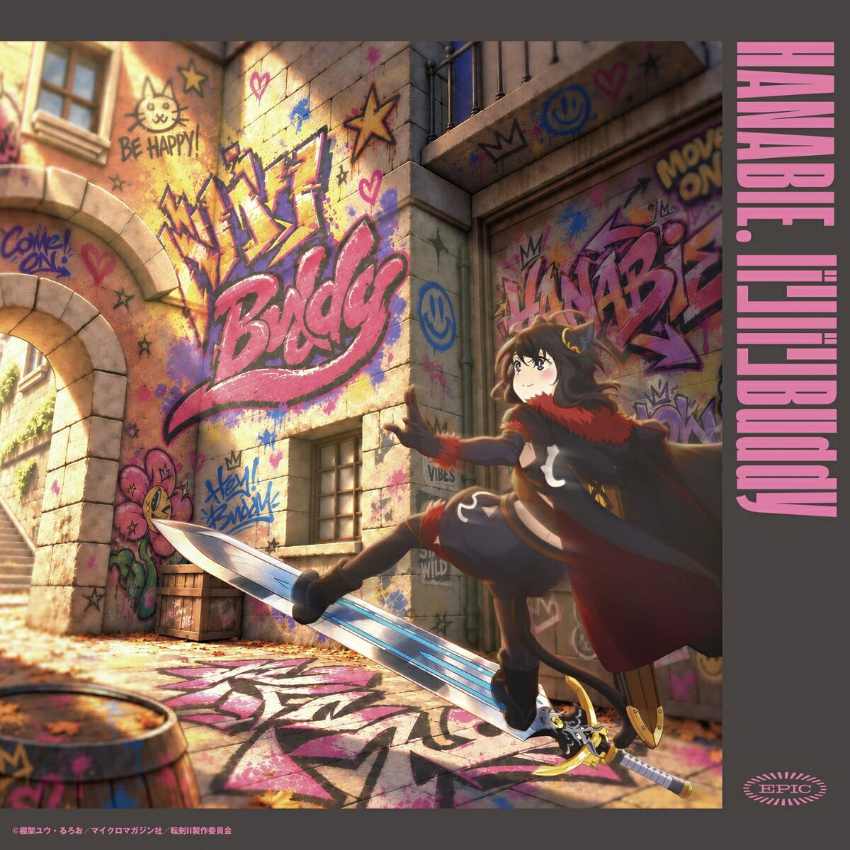 ガールズラウドロックバンド 花冷え。アニメEDテーマを書き下ろし！

EU&UKツアー23公演、USツアー20公演を成功させ、さらに国内ツアーも開催するなど、国内外で勢いを加速させている花冷え。のニューシングル。TVアニメ『転生したら剣でした2』2026年10月クールED主題歌となっており、書き下ろした楽曲タイトルは「バリバリBuddy」。本作には新曲「バリバリBuddy」に加え、「ICONIC」をYuyoyuppeが新たにRemixした音源も収録される。
