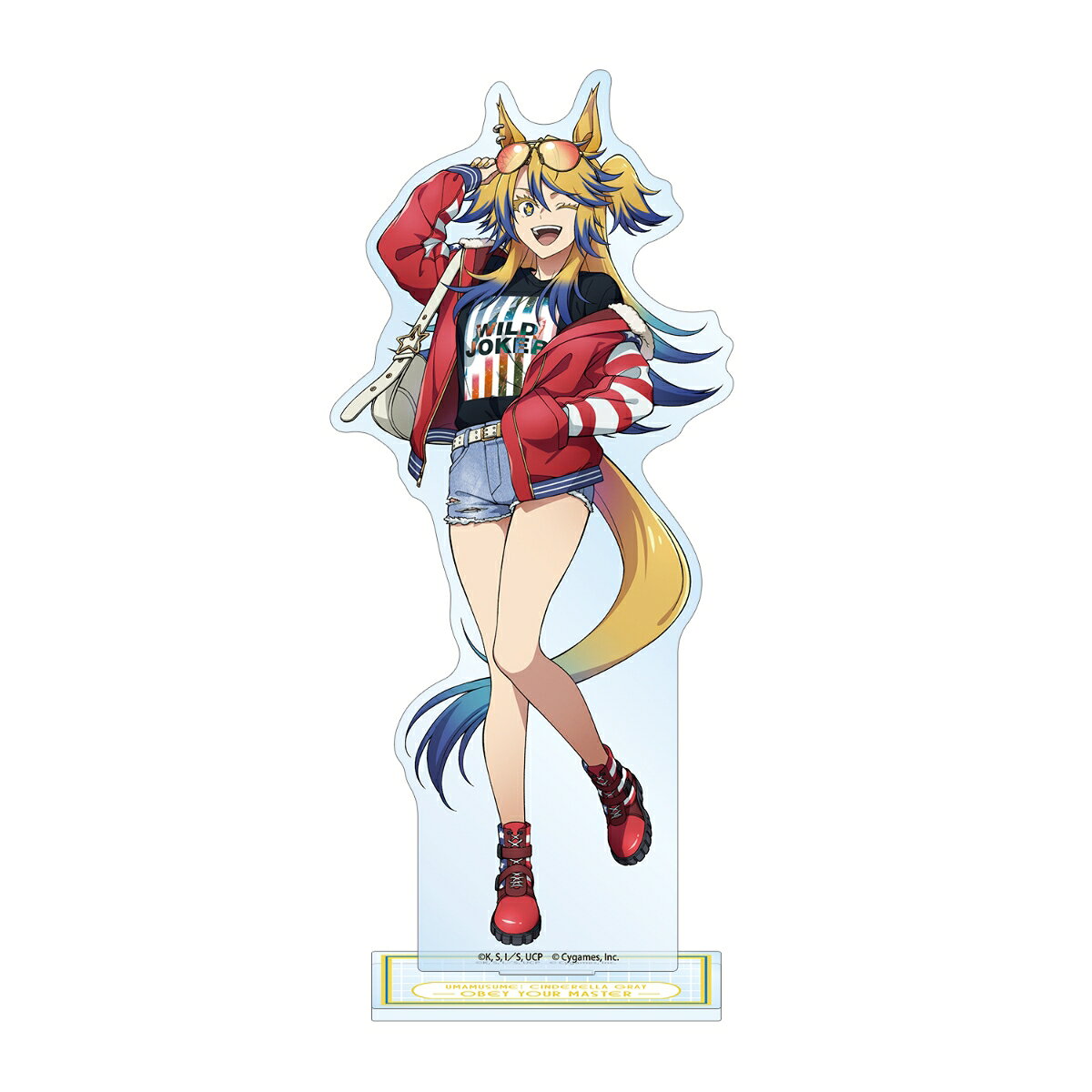 アニメ『ウマ娘 シンデレラグレイ』オベイユアマスター BIGアクリルスタンド POP UP SHOP in マルイ
