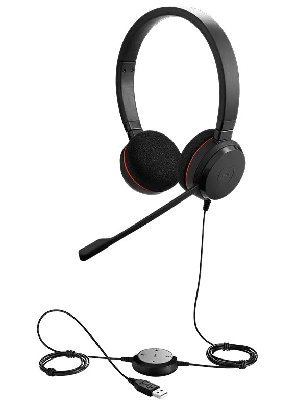 コード付きヘッドセット Jabra EVOLVE 20 MS Stereo