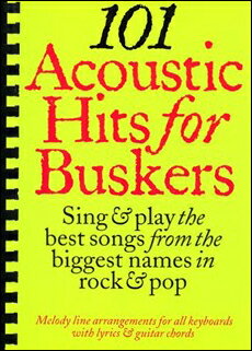 【輸入楽譜】101 Acoustic Hits for Buskers