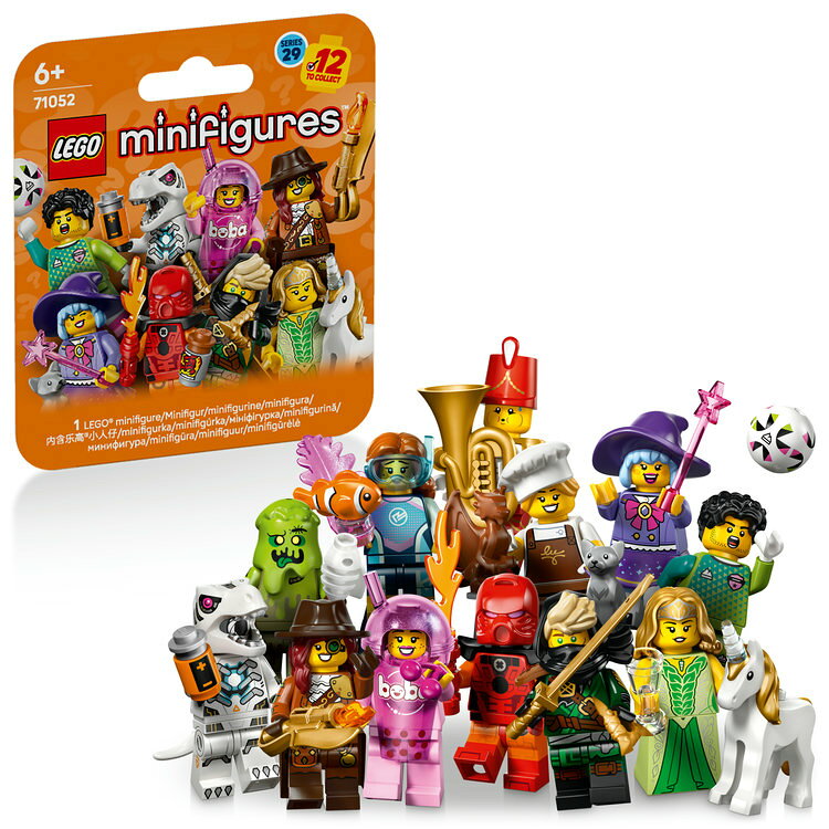 【4個セット】レゴ(LEGO) ミニフィギュア シリーズ29 71052 おもちゃ 玩具 プレゼント 6歳 7歳 8歳