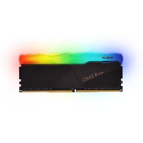 KLEVV CRAS X RGB OCゲーミングメモリ RGBライティング対応 DDR4 3200 288pin16GBx2枚組