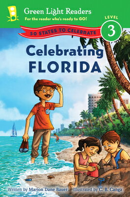 This title in a new nonfiction, easy reader series about the 50 states takes beginning readers on a whirlwind tour of the Sunshine State with Mr. Geo. Youngsters are invited to join this fun and funny geography teacher as he visits popular attractions, national parks, historic landmarks, beaches, and much, much more. Full color.