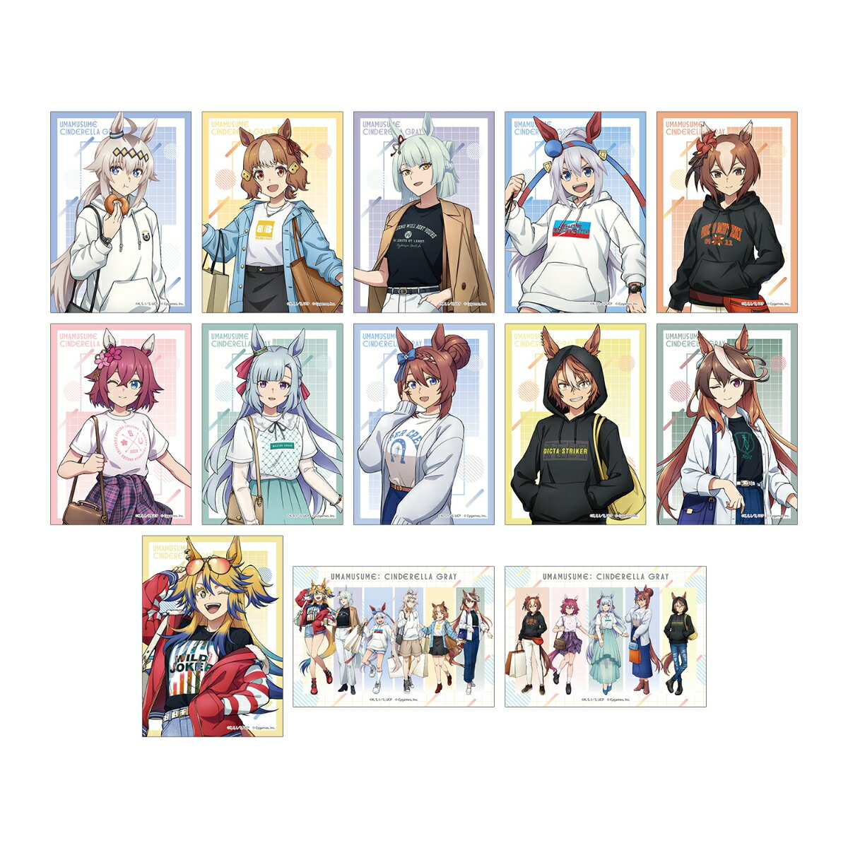 アニメ『ウマ娘 シンデレラグレイ』トレーディングブロマイド POP UP SHOP in マルイ(BOX＝13個)
