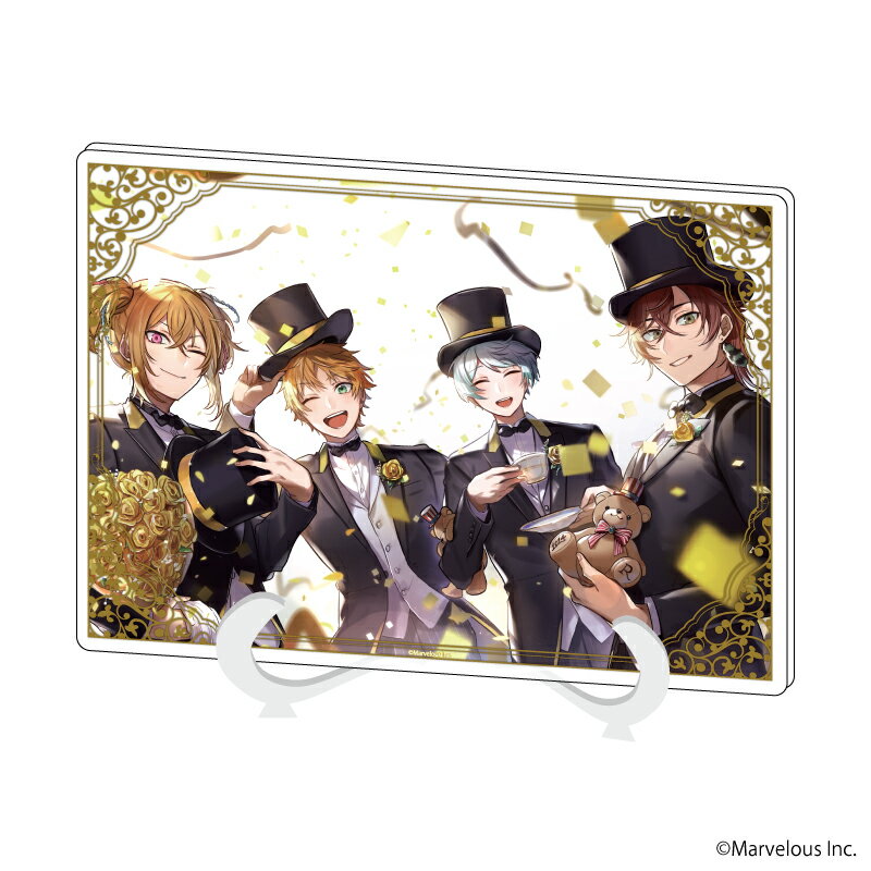 アクリルアートボード(A5サイズ)「千銃士:Rhodoknight」04/アメリカ 1周年ver.(公式イラスト)【グッズ】