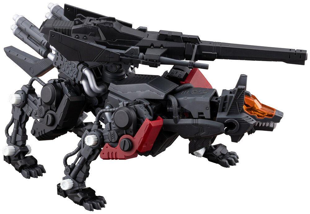 「行くぜ、相棒！」

アニメ『ゾイド -ZOIDS-』より「コマンドウルフ アーバイン仕様」がより劇中をイメージした成型色＆配色となり再登場！

特徴的な漆黒のカラーリングはもちろん、牙・爪なども劇中の配色を再現。
肩アーマーのレッドは成型色で再現しております。

また、関節キャップは「レドラー」に付属したデザインの物に一新。
よりアニメのイメージに近い仕上がりをお楽しみいただけます。

【仕様】
・頭部コックピットのキャノピーが開閉、「アーバイン」のパイロットフィギュアを搭乗させることができます。
・背部装備は「ロングレンジライフル」に加え「50mm対ゾイド2連ビーム砲座」に換装可能。劇中序盤の姿も再現できます。
・頭部コックピット他のクリアーパーツはクリアーオレンジに加え無色クリアー成型のものが追加。
お好みのクリアーカラーで塗装することが可能です。
・エンブレムやコーションマークを豊富に盛り込んだデカールが新規に付属し、お好みで貼り付けることで精密に仕上げることが可能です。

※画像は試作品です。
実際の商品とは多少異なる場合がございます。

(C) TOMY (C)ShoPro ZOIDS is a trademark of TOMY Company,Ltd. and used under license.

・ホビー系商品についての諸注意
メーカー都合により発売の大幅な延期が発生する可能性がございます。
予約商品についてはメーカーから順次入荷次第の発送となります。メーカー公表の発売日とは異なる場合がございますのでご了承ください。【対象年齢】：15歳以上【商品サイズ (cm)】(幅）：22