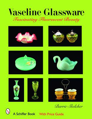 Beautiful glassware colored with uranium, popularly called Vaseline glass, was made primarily in Great Britain in the late 19the and early 20th centuries, but also in America and Europe. Collectors look for examples by a particular factory or type of product, such as paperweights or tablewares. This book is a mandatory reference for collectors, containing well-researched, up-to-date discussions, 35 comparative charts, and over 400 color photos in 49 chapters covering known makers, their marks, and specific design groups of houseware, tableware, and jewelry. The captions include full descriptions, date, size, and current values. The author's expertise is a gift of scholarship and passion carefully compiled here for a tool of incomparable value. This is a companion to the author's previous book from Schiffer Publishing, The Big Book of Vaseline Glass.