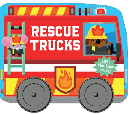 Spin & Lift: Rescue Trucks SPIN & LIFT RESCUE TRUCKS [ Ilanit Oliver ]