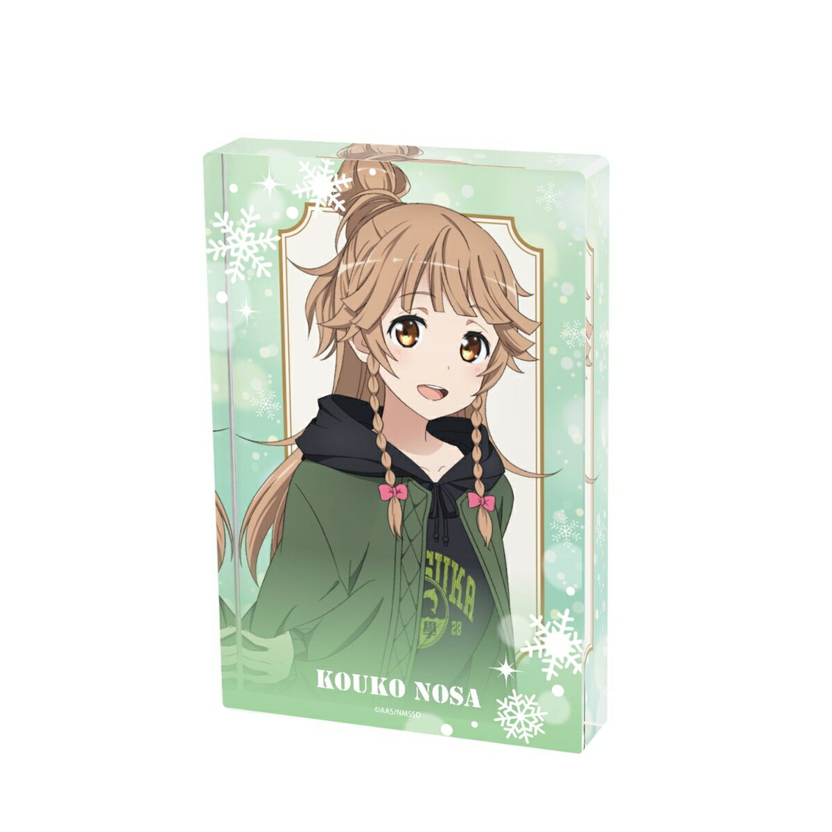 劇場版 ハイスクール・フリート描き下ろし 納沙 幸子 デート私服ver. アクリルブロック ver.A