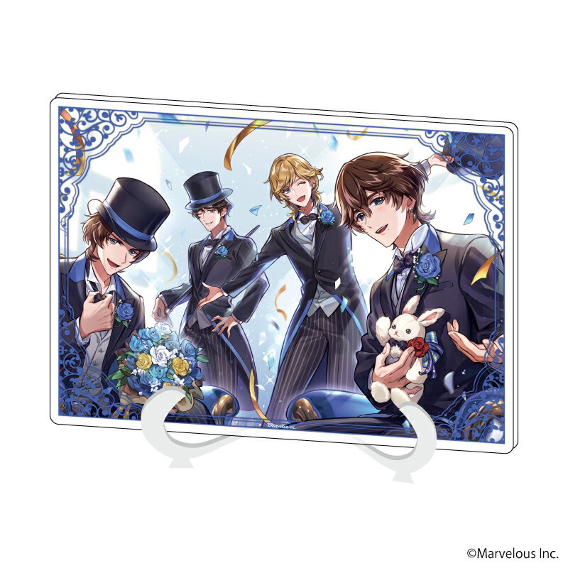 アクリルアートボード(A5サイズ)「千銃士:Rhodoknight」05/フランス 1周年ver.(公式イラスト)【グッズ】