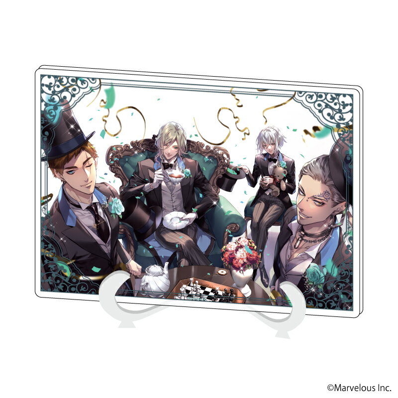 アクリルアートボード(A5サイズ)「千銃士:Rhodoknight」06/ドイツ 1周年ver.(公式イラスト)【グッズ】