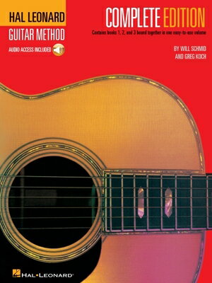 Hal Leonard Guitar Method, Second Edition - Complete Edition (Book/Onlne Audio) HAL LEONARD GUITAR METHOD 2ND [ Will Schmid ]