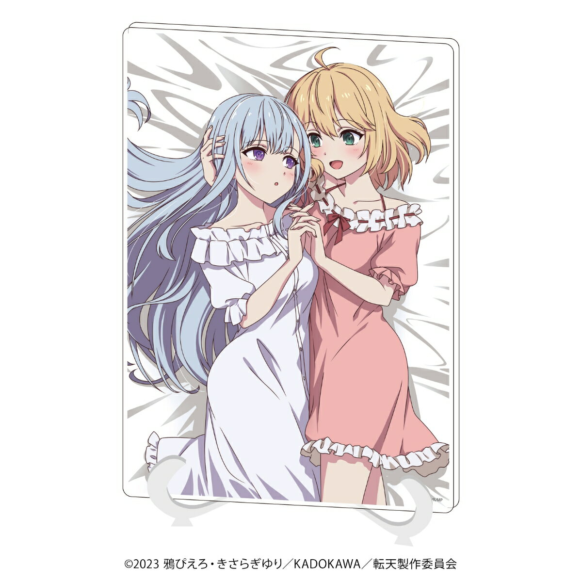 アクリルアートボード(A5サイズ)「転生王女と天才令嬢の魔法革命」01/アニスフィア&ユフィリア(公式イラスト)【グッズ】