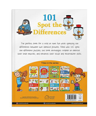 101 Spot the Differences 101 SPOT THE DIFFERENCES （101 Fun Activities） [ Wonder House Books ]