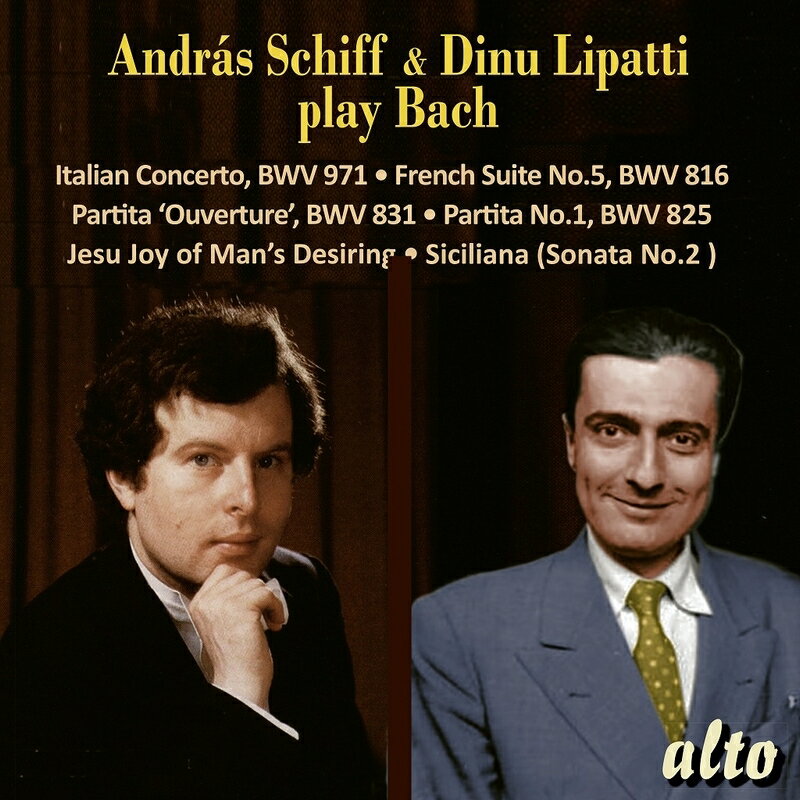 【輸入盤】イタリア協奏曲、フランス組曲第5番、他（アンドラーシュ・シフ 1978）、パルティータ第1番、『主よ、人の望みの喜びよ』、他（ディヌ・