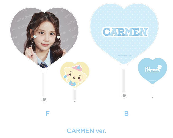 H2H_HEARTS IMAGE PICKET SET (CARMEN Ver.)