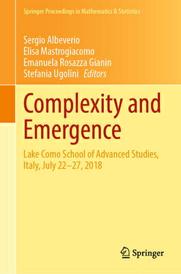 Complexity and Emergence: Lake Como School of Advanced Studies, Italy, July 22-27, 2018