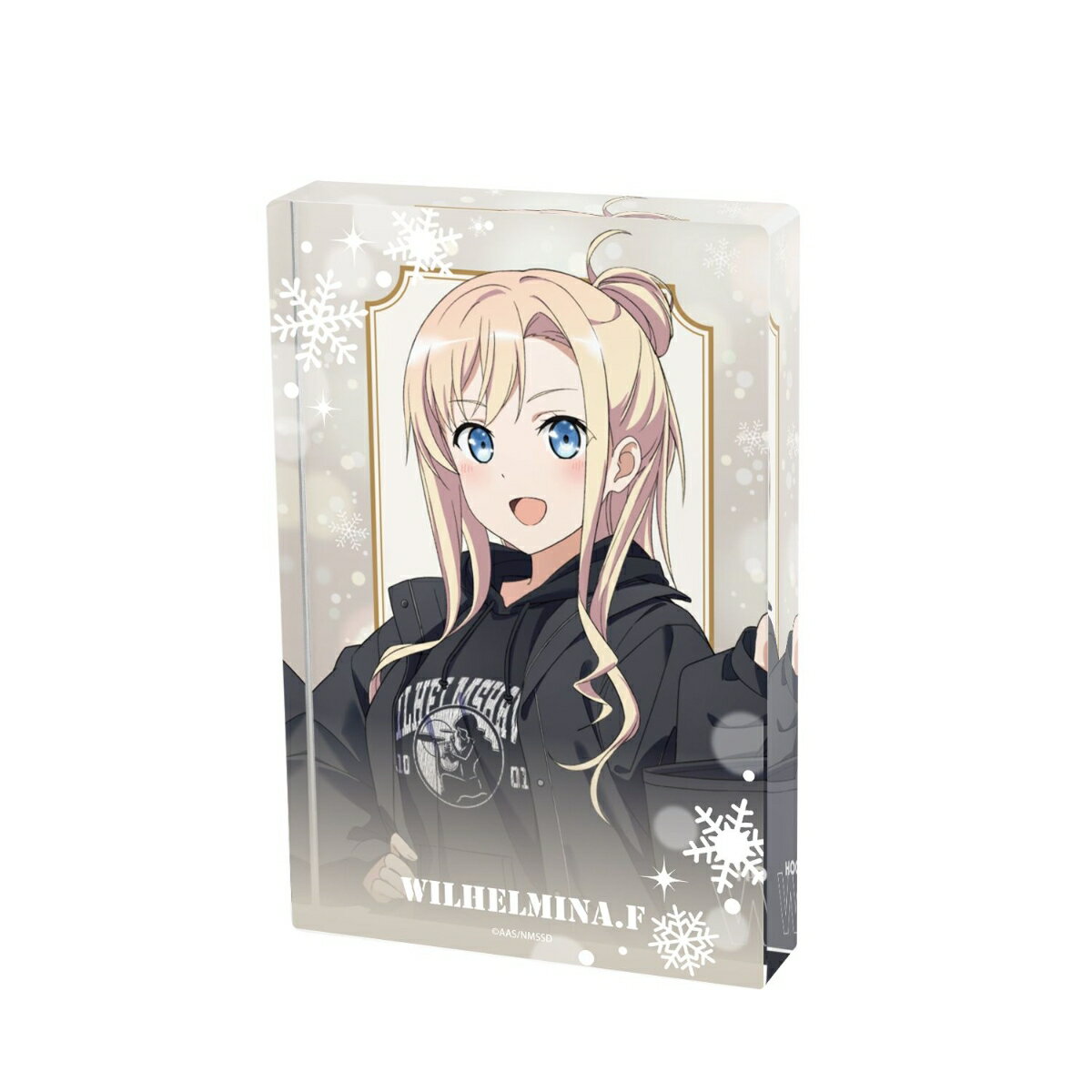 劇場版 ハイスクール・フリート描き下ろし ヴィルヘルミーナ デート私服ver. アクリルブロック ver.A