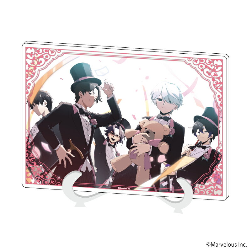 アクリルアートボード(A5サイズ)「千銃士:Rhodoknight」07/日本 1周年ver.(公式イラスト)【グッズ】