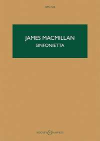 【輸入楽譜】マクミラン, James: シンフォニエッタ(室内楽オーケストラ): スタディスコア(HPS 1512)