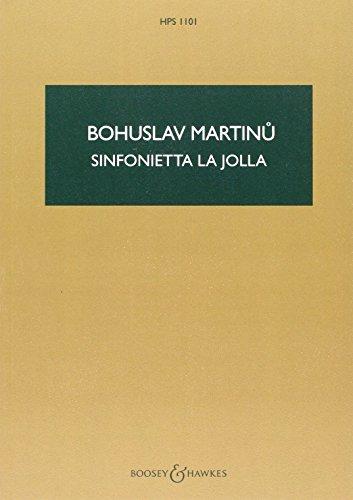 【輸入楽譜】マルティヌー, Bohuslav: シンフォニエッタ・ラ・ホッジャ H 328: スタディ・スコア