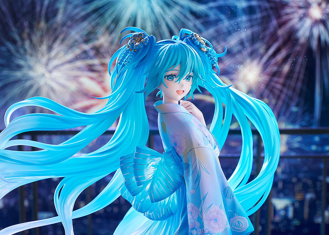 1/7 『キャラクター・ボーカル・シリーズ01 初音ミク』 初音ミク Music & Fire Works Ver. (塗装済み完成品フィギュア) — vista 3