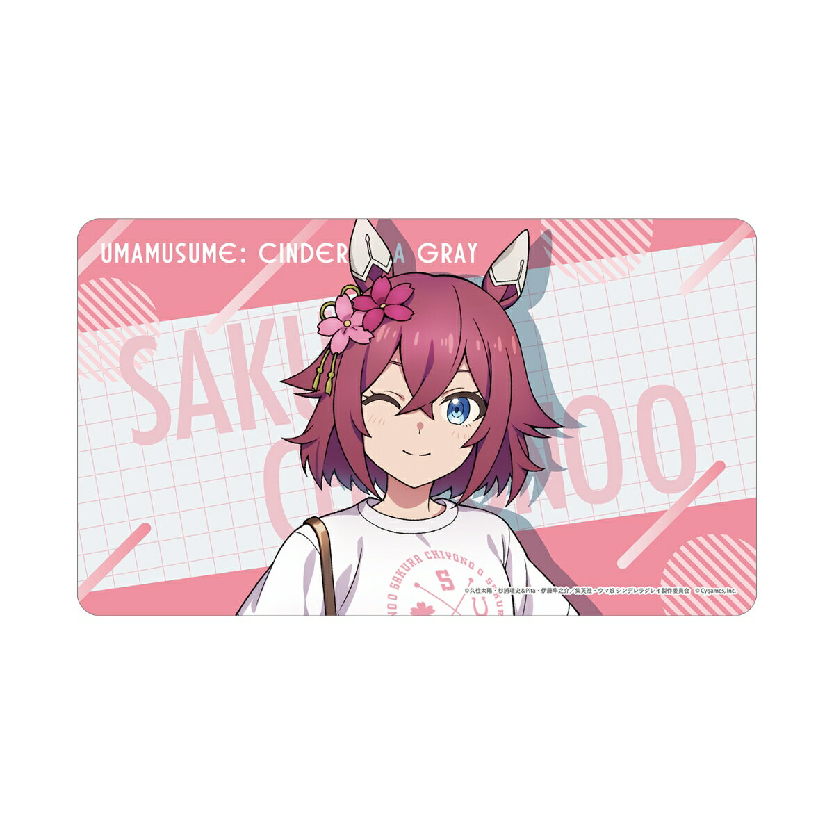 アニメ『ウマ娘 シンデレラグレイ』サクラチヨノオー マルチデスクマット POP UP SHOP in マルイ