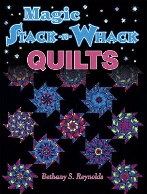 Working with medium- to large-scale prints, quilters can create dynamic pieced blocks without hours of planning and precision cutting. The kaleidoscope effects occur spontaneously, thanks to the ingeniously simple 'Stack-n-Whack'(R) cutting technique. By stacking identical repeats of fabric, quilters can efficiently cut the pieces needed for all the blocks. Each block will be unique and unexpected, keeping the quilting experience fresh and exciting! With over 200 how-to illustrations and dozens of color plates. Designs include the classic LeMoyne Star, Hybrid Lilies, Kaleidoscope Pinwheel, Hexagon Star, Diamond Ring, Morning Star, and others, all pieced with construction methods that eliminate set-in seams and ensure quick, successful results.