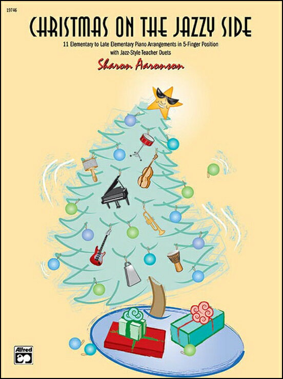 【輸入楽譜】クリスマス・オン・ザ・ジャズ・サイド: 先生と一緒にやさしく弾ける11のピアノ編曲集/Aaronson編曲