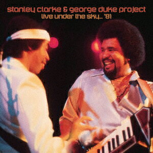 Stanley Clarke/George Duke Projectライブ アンダー ザ スカイ 81 スタンリークラークジョージデュークプロジェクト クラーク スタンリー デューク ジョージ 発売日：2021年08月20日 予約締切日：2021年08月16日 LIVE UNDER THE SKY 81 JAN：4532813847047 AGIPIー3704 Equinox、AGATE 初回限定 Stanley Clarke George Duke (株)インパートメント [Disc1] 『Live Under The Sky 1981』／CD アーティスト：Stanley Clarke/George Duke Project／Stanley Clarke／George Duke CD ジャズ モダンジャズ