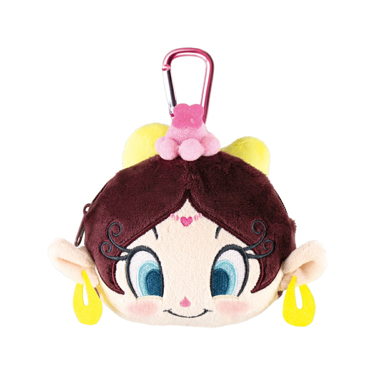 アクビガールカラビナ付きぬいぐるみファスナーマスコット　アクビちゃん