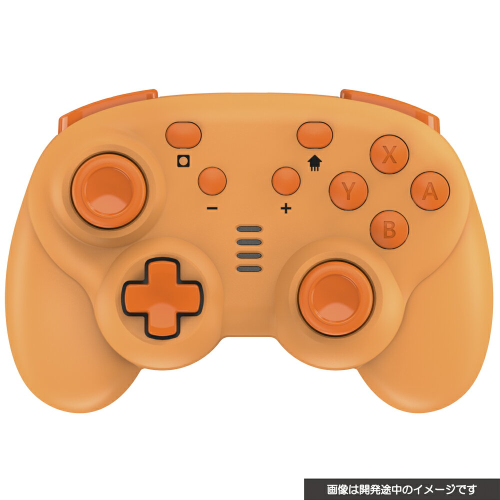 CYBER ・ ジャイロコントローラー ミニ 無線タイプ （ Switch2 ／ Switch 用) オレンジ