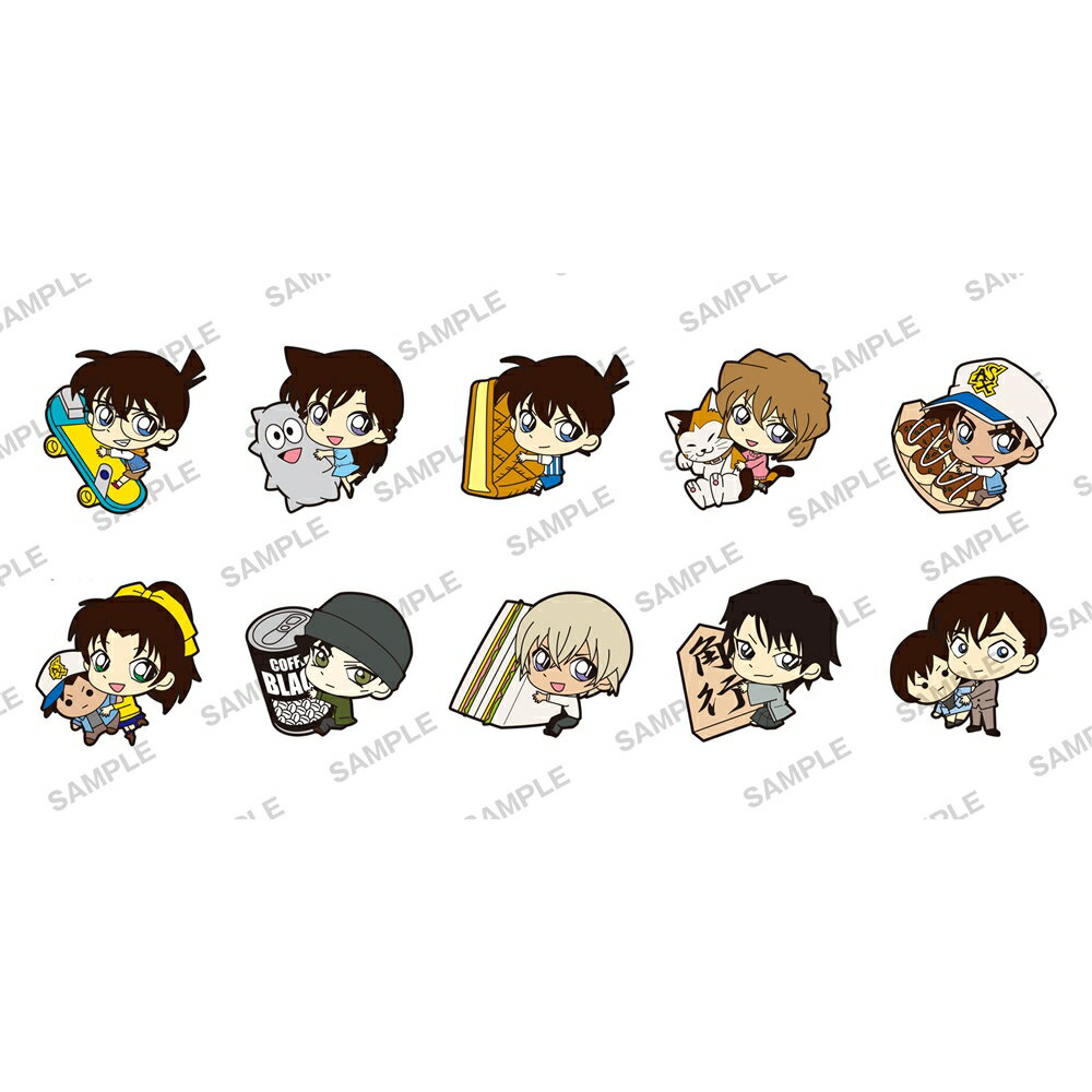 名探偵コナン ぴたコレラバーストラップ vol.2 全10種入りコンプリートセット