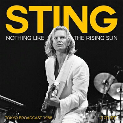 【輸入盤】Nothing Like The Rising Sun - Tokyo Broadcast 1988 (2CD)