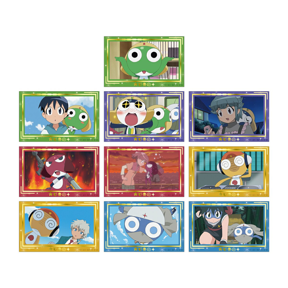 アニメ『ケロロ軍曹』トレーディング場面写箔押しカード(BOX＝10個)