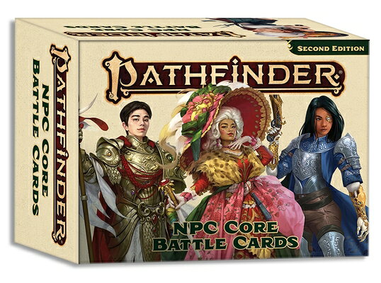 Pathfinder Npc Core Battle Cards FLSH CARD-PATHFINDER NPC CORE （Pathfinder Second Edition (Pf2e)） 