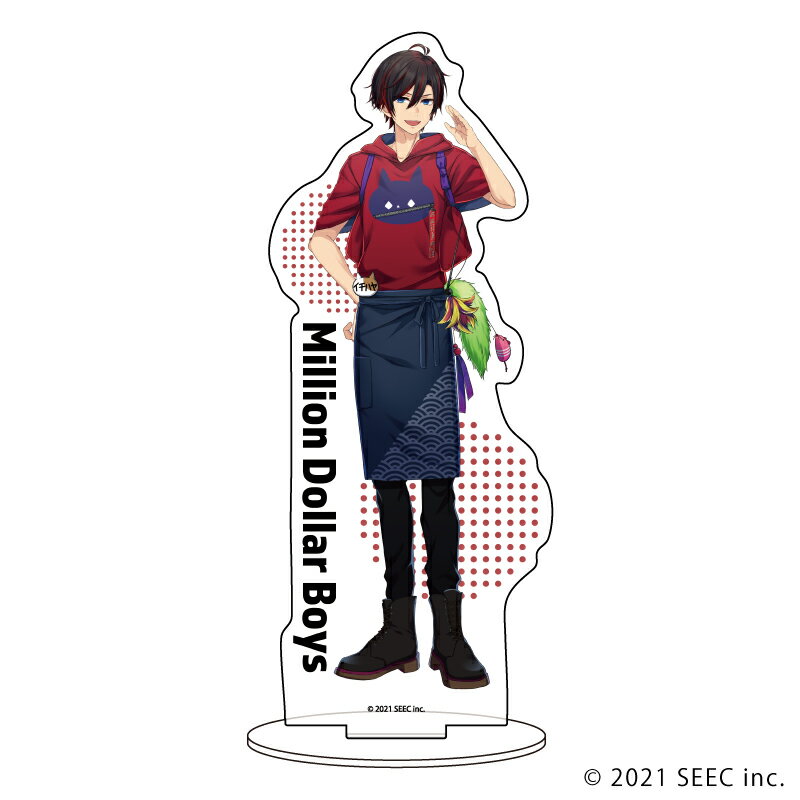 キャラアクリルフィギュア「ミリオンダラーボーイズ」01/イチハヤ【グッズ】