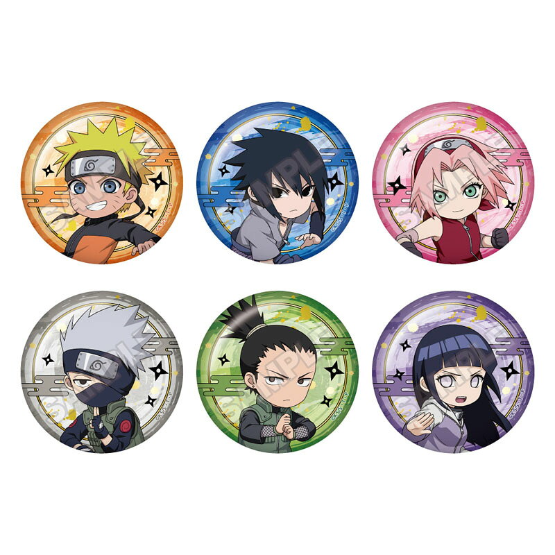 NARUTO-ナルトー 疾風伝 Battle vol.1 缶バッジ(BOX)